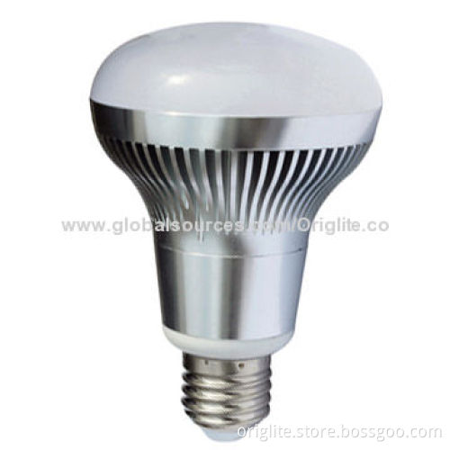 COB LED Globe Bulb, R83, 8W/Samsung Chip/Lifud Power/Glass Bulb/90lm/W/3 Years Warranty/Smart Design